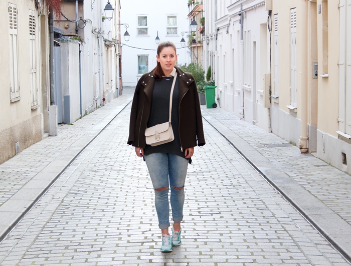 Easy outfit with Nike Air Max for a walk in Paris auf La Mode et Moi, dem Modeblog aus Köln