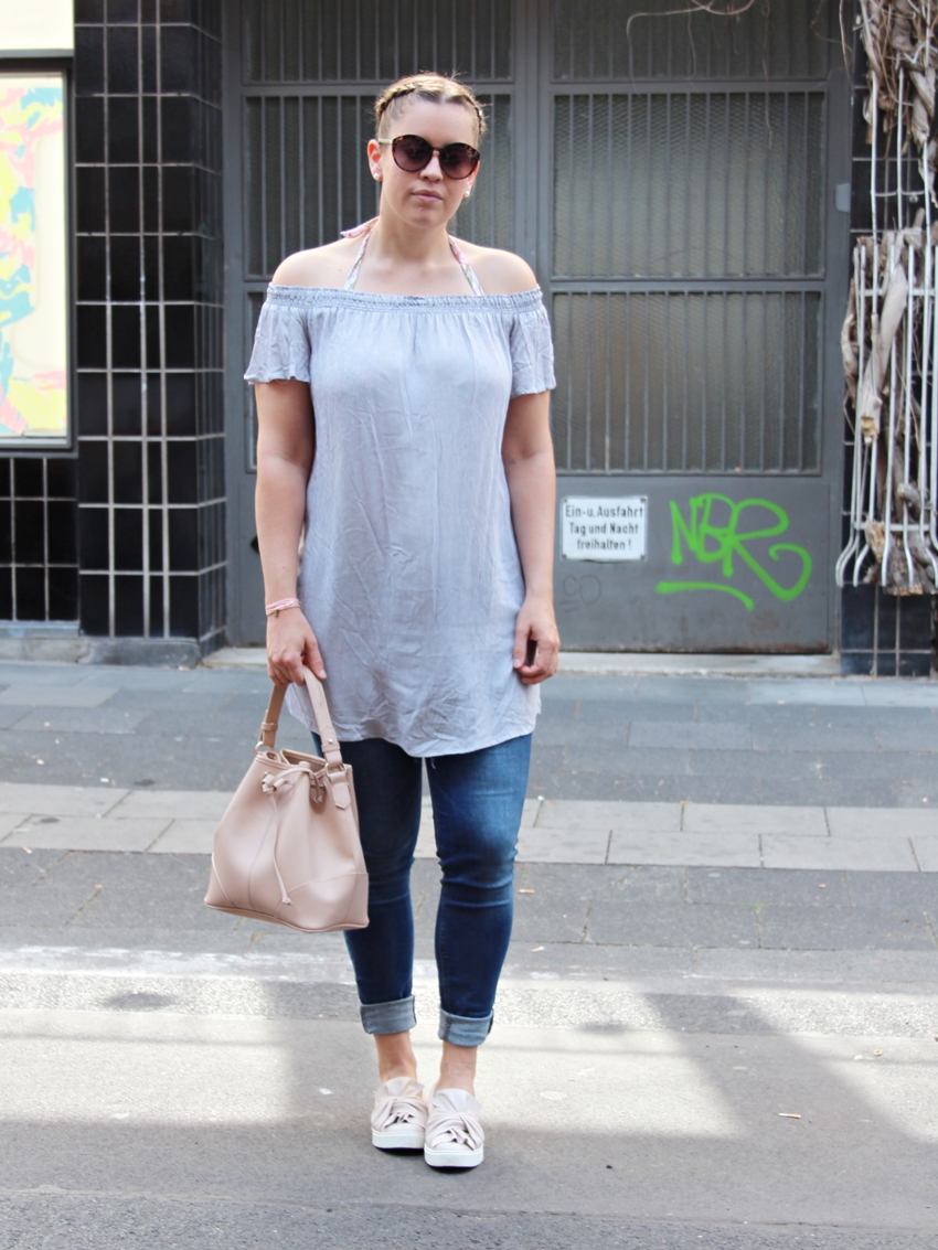 Off-Shoulder-Bluse trotz großer Oberweite? - La Mode et Moi, der Modeblog aus Köln