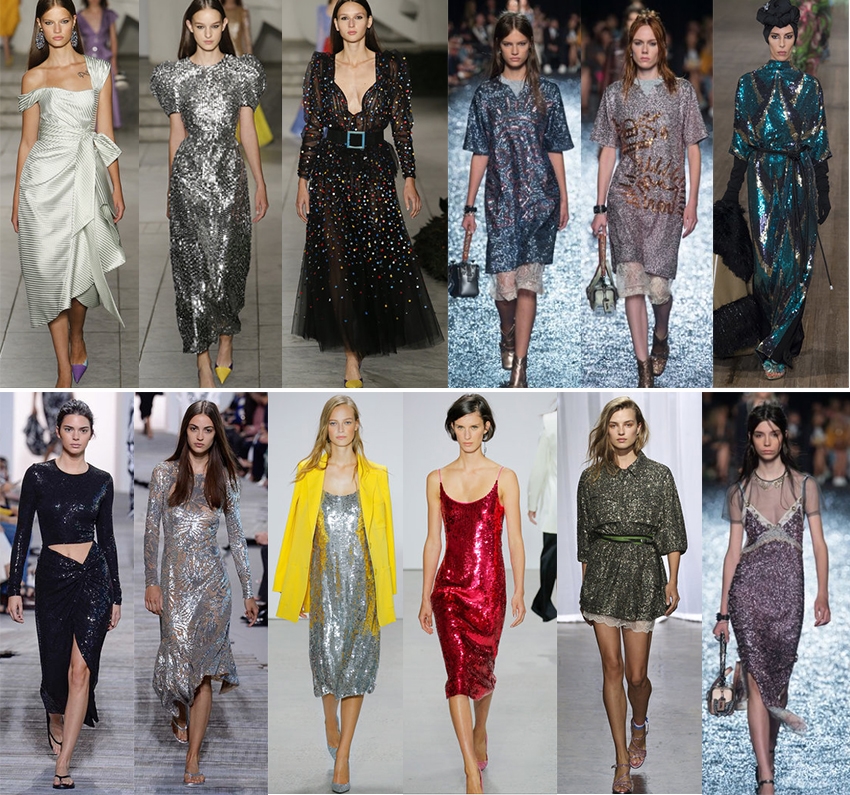 New York Fashion Week Trends, Trends aus New York, Trends New York Fashion Week, Trend Frühling 2018, Trend Sommer 2018, Metallic Glam, Oversize Jacke, NYFW
