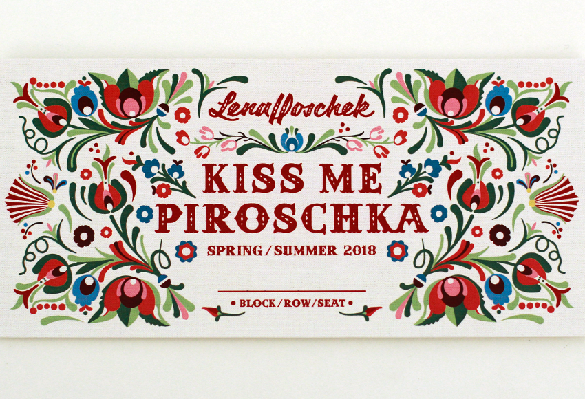 Lena Hoschek S/S 2018 - Kiss Me Piroschka – LA MODE ET MOI, der Modeblog