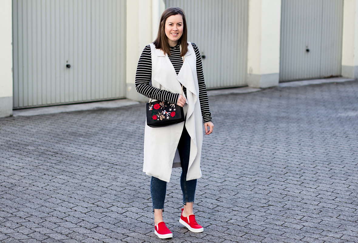 Rote Slip-on-Sneaker - LA MODE ET MOI, der Modeblog